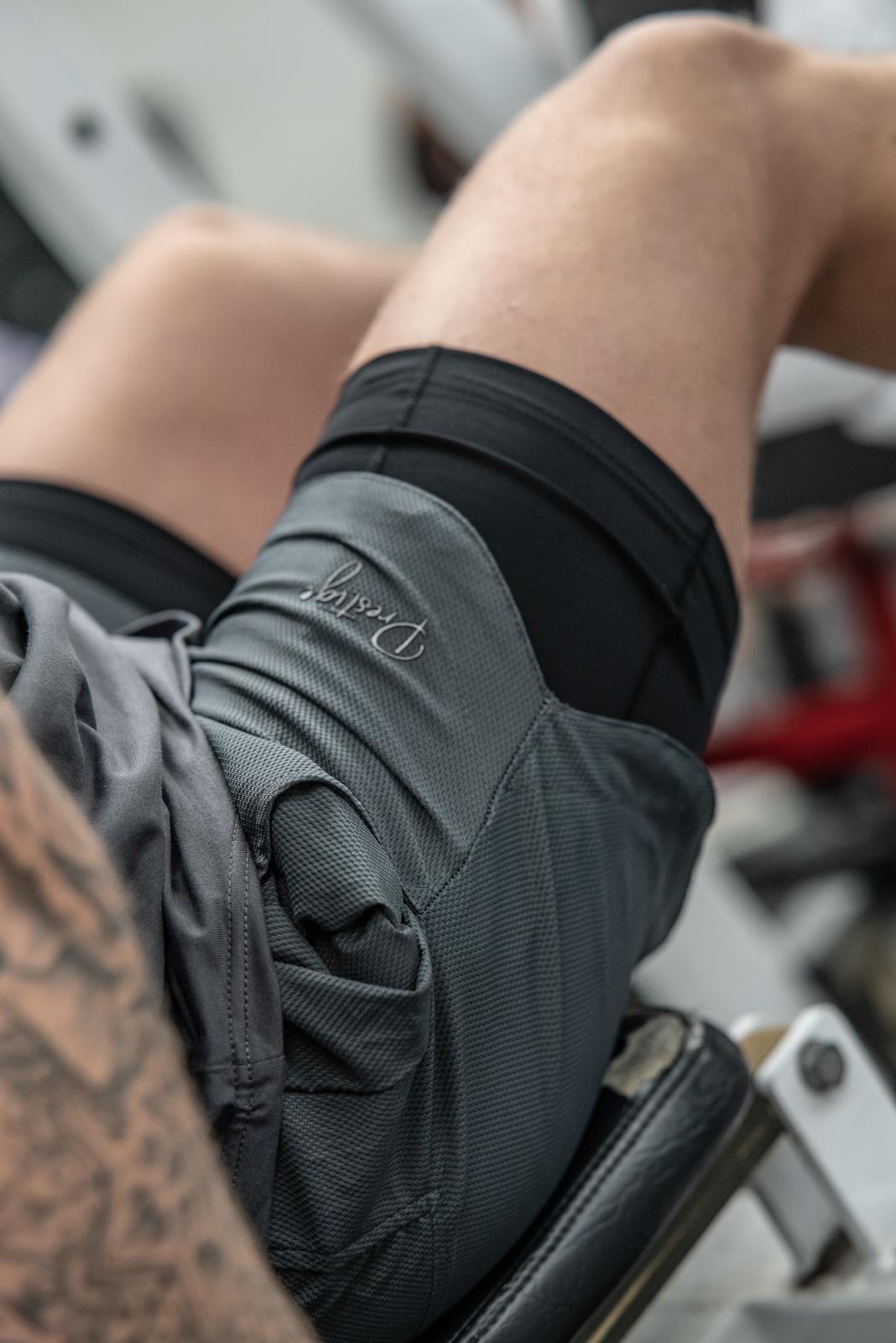 Tactical Shorts - Gunmetal on Black