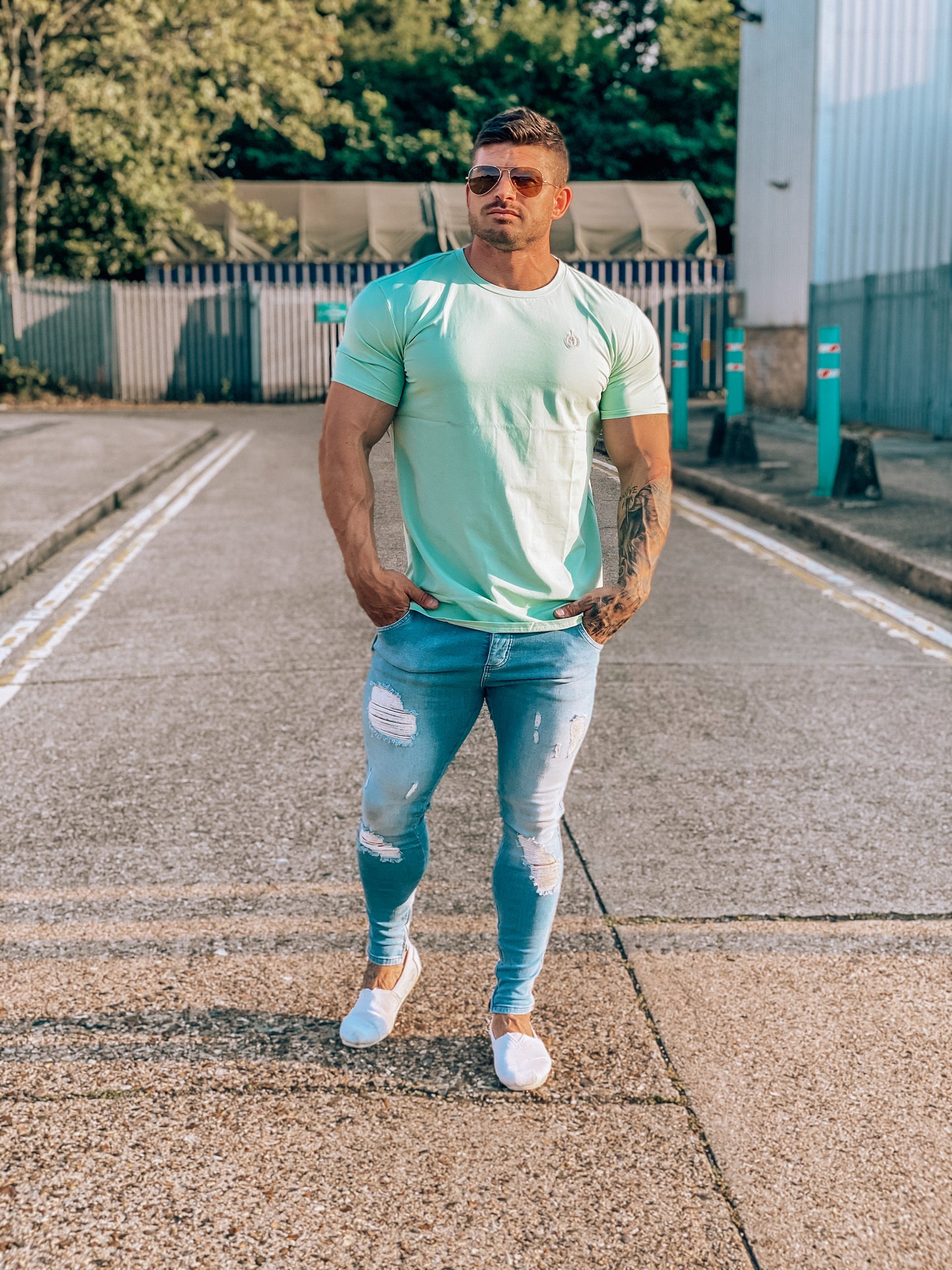 The 'Square Cut' T - Limited Edition Minty Fresh