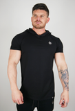 The Hooded T - Black