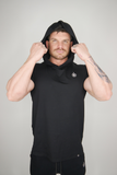 The Hooded T - Black