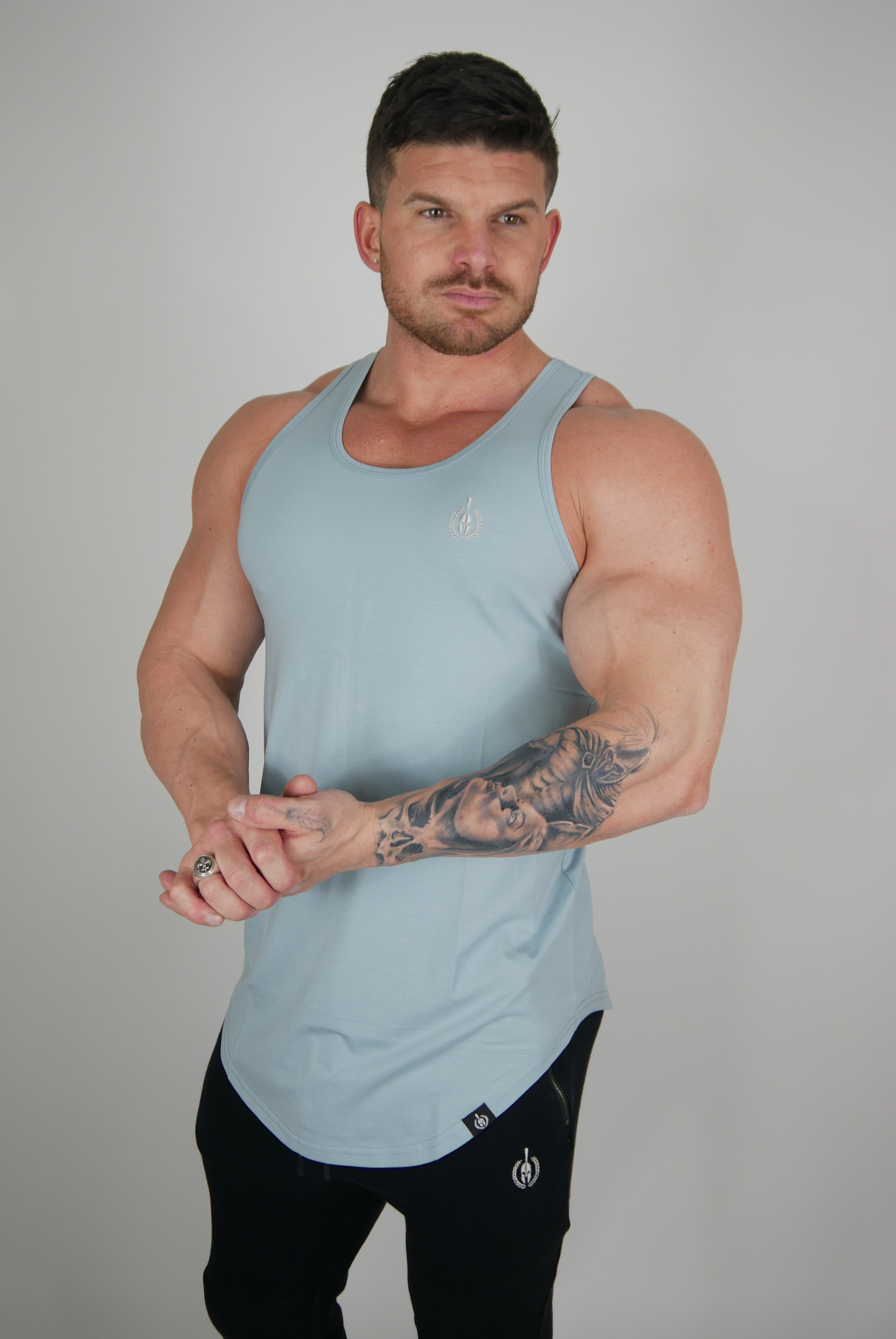 The Victory Vest - Powder Blue